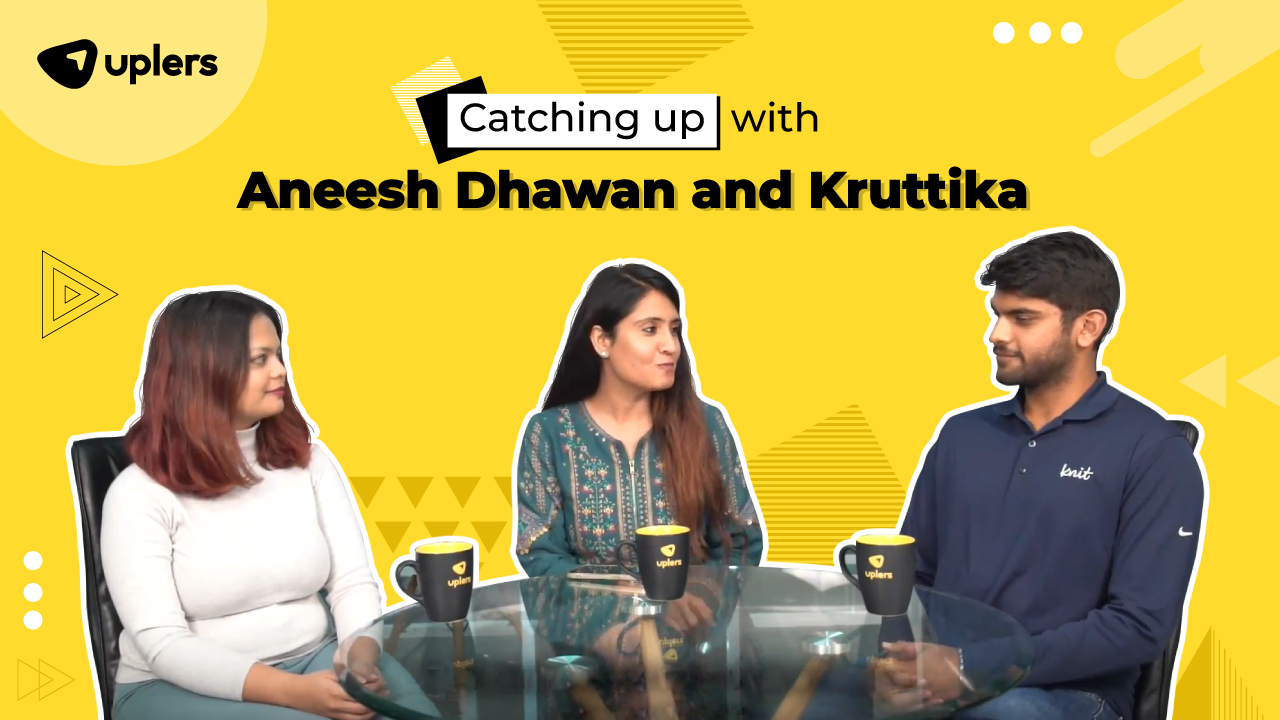 Catching Up With Aneesh,Dhawan & Kruttika