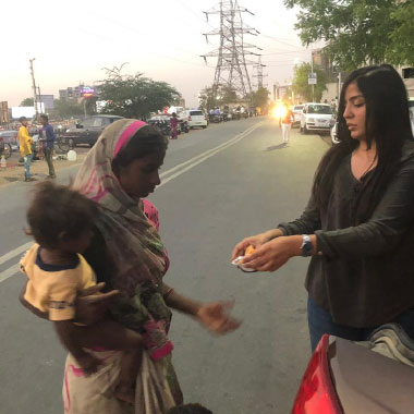 giving back to society