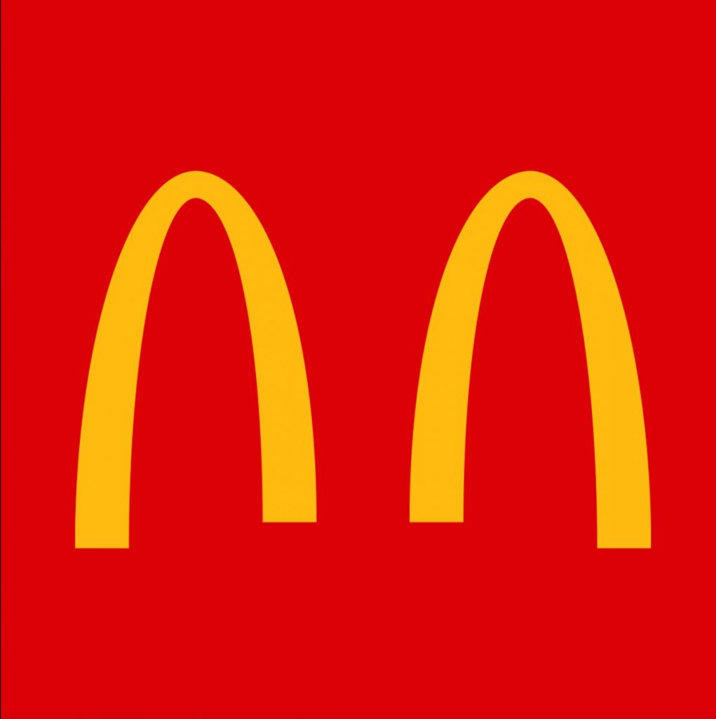 Brands like McDonald's are promoting safety regulation such as social distancing through their logos