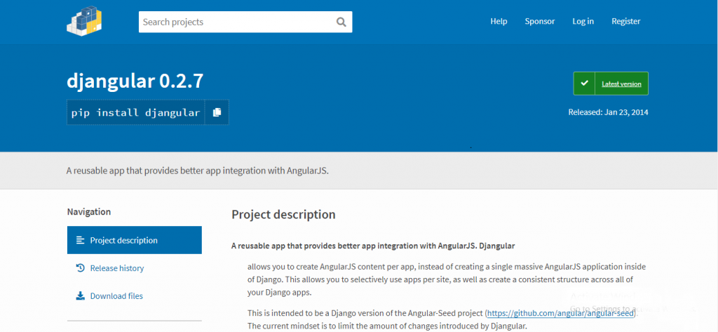 angularjs development tool - Djangular