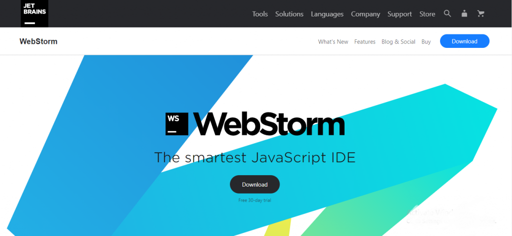 angularjs development tool - WebStorm