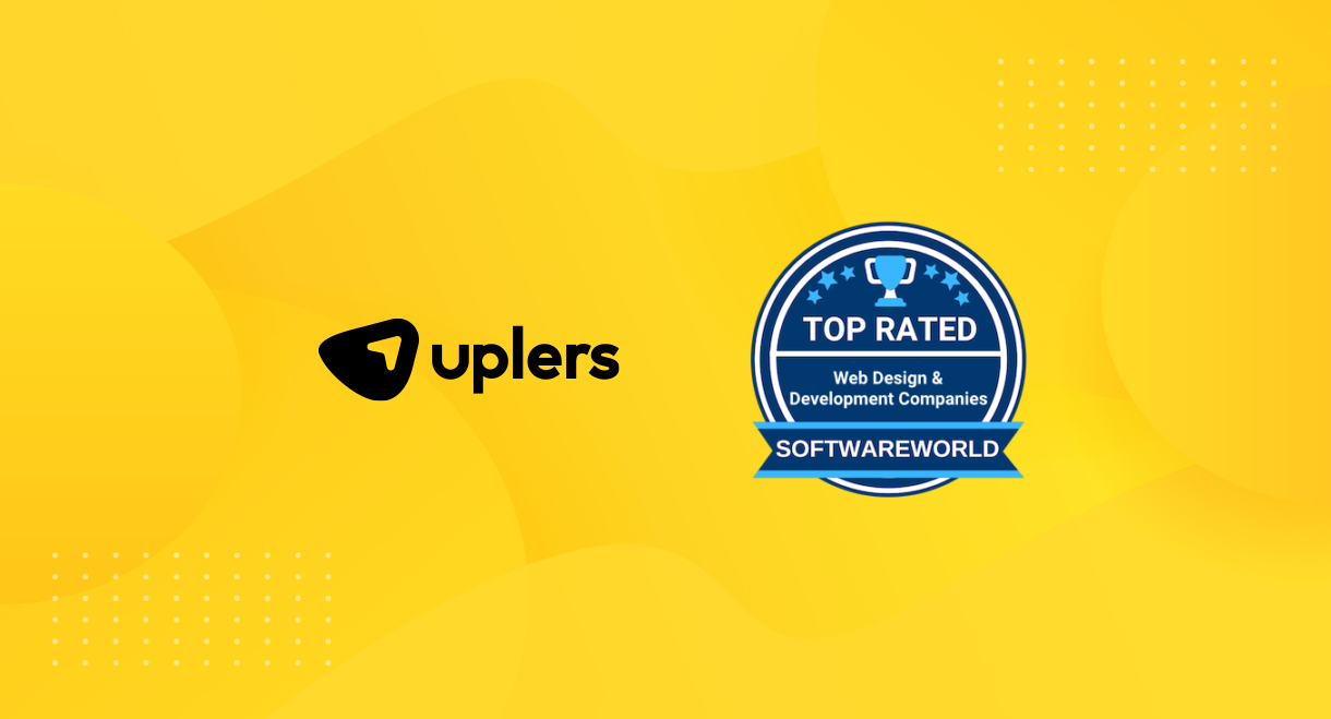 Uplers made it to the Top 20 Web Design and Development Companies by Software World