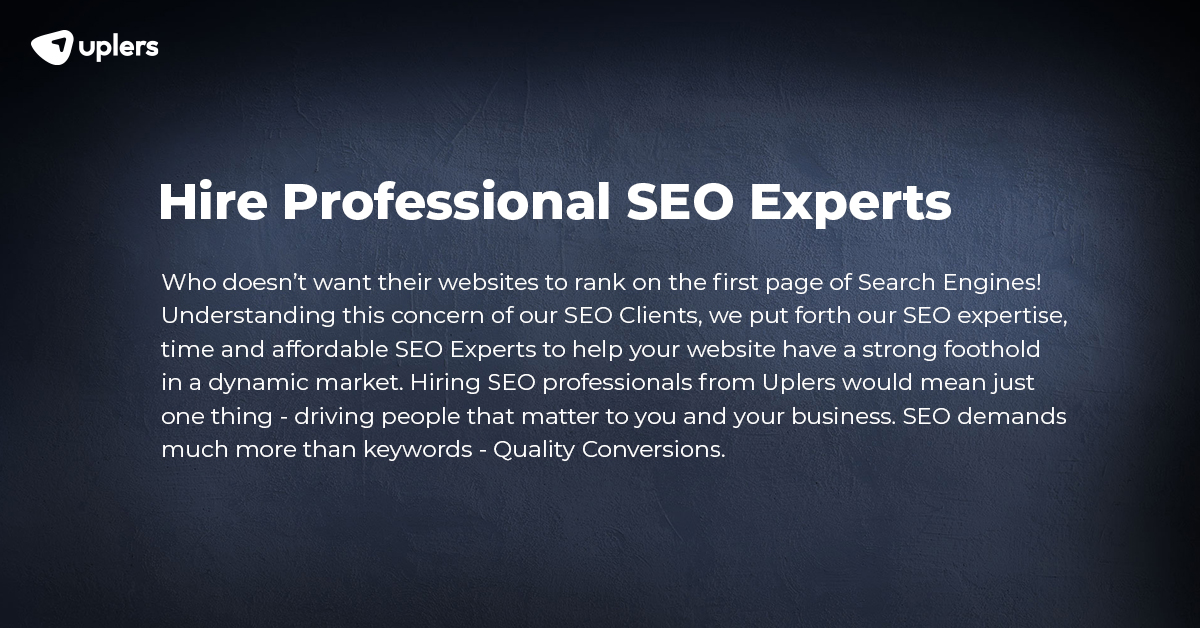 7 Reasons Why You Need an SEO Specialist in Your Marketing Team - Delante  Blog