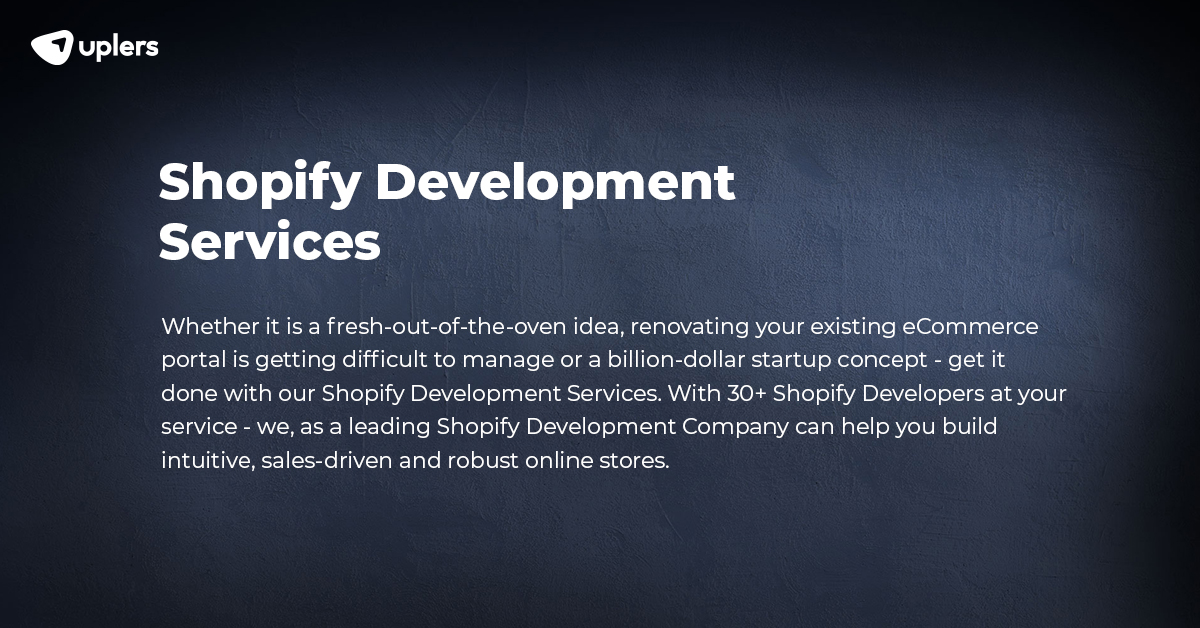 White Label Shopify Development Services