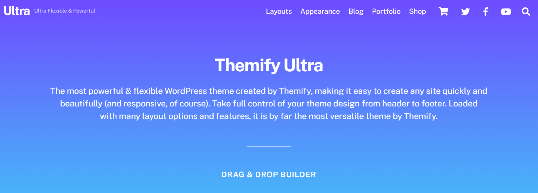 Ultra WooCommerce Theme