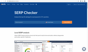 serp analysis tool