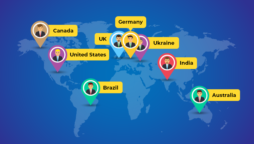 Top 8 countries in the world to hire ReactJS developers from