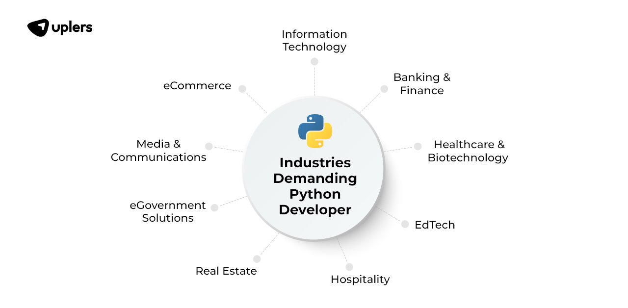 Top Industries in Remote Python Developer Jobs