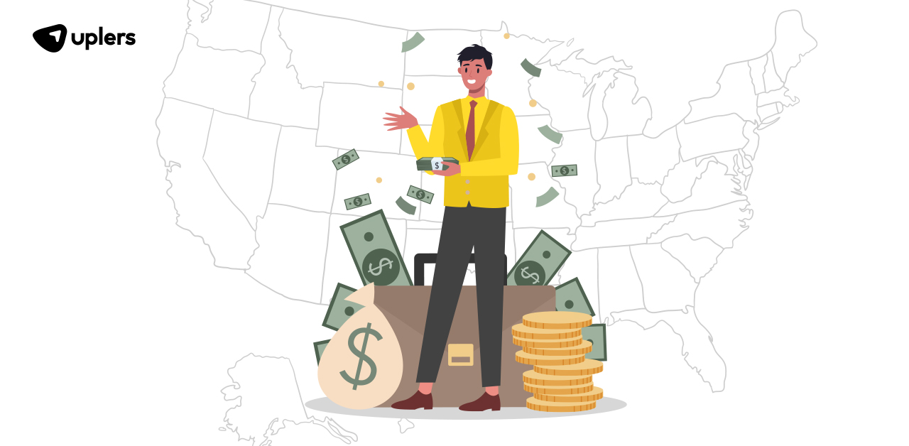Python developer salary USA