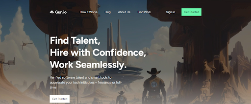 Gun io - Main page