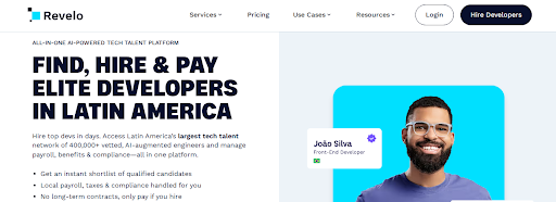 Revalo - Main page