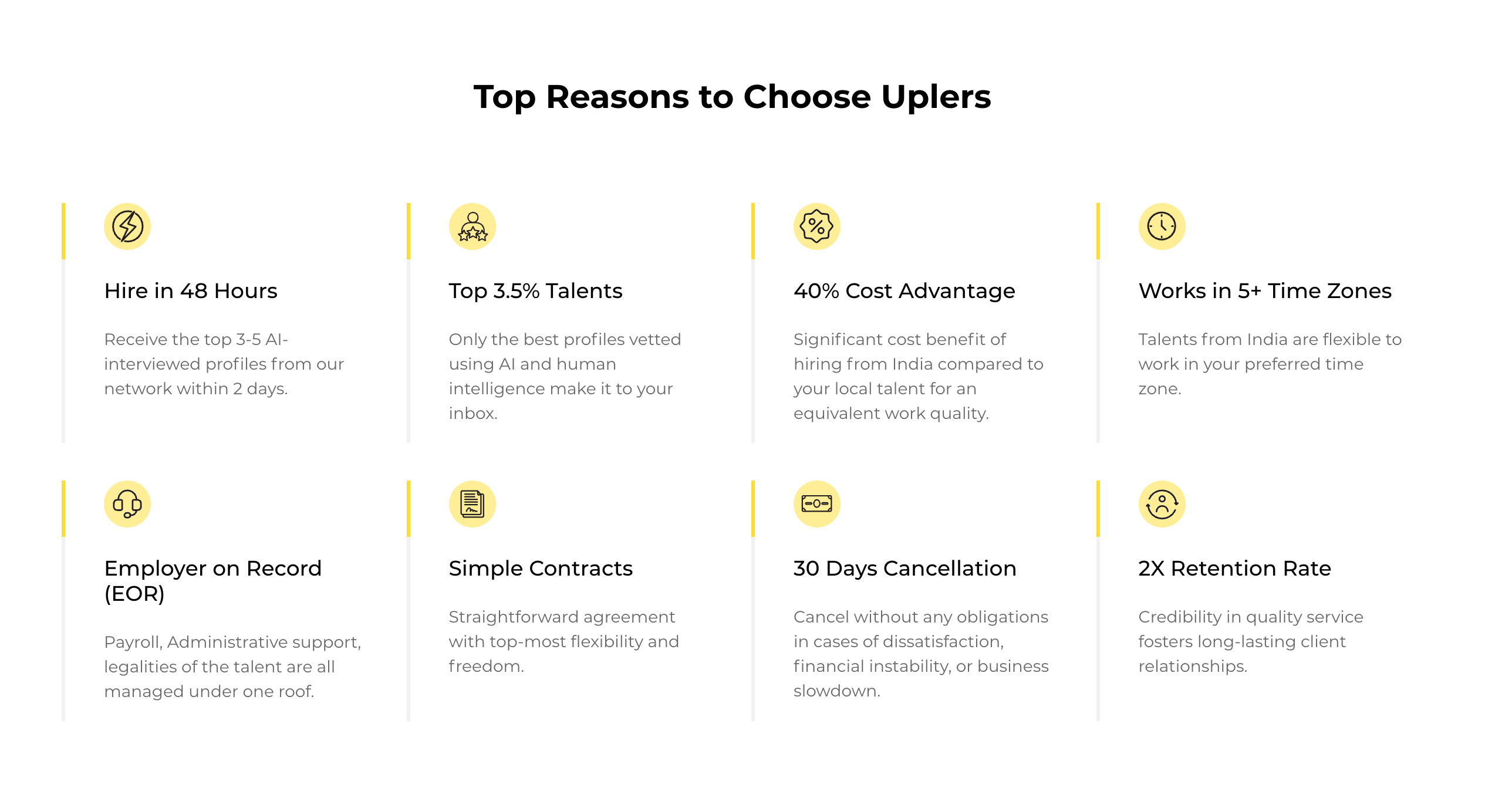 Top Reasons to Choose Uplers