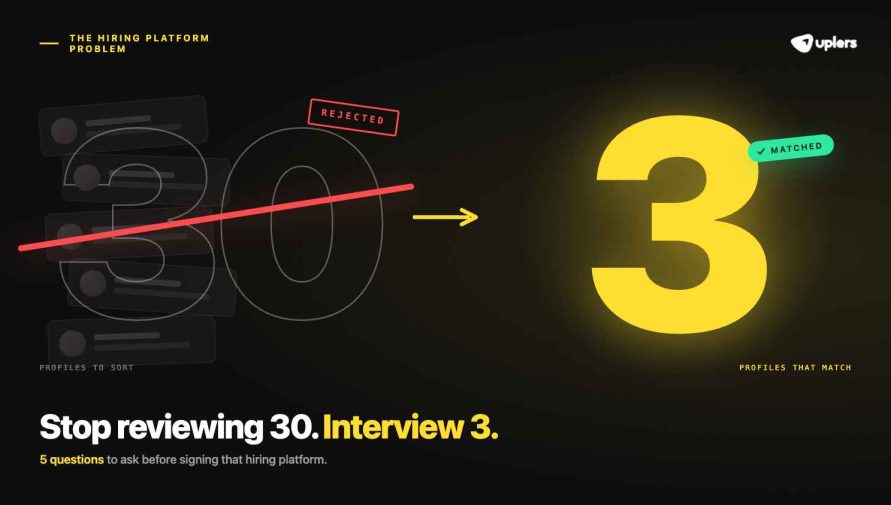 Tired of Reviewing Irrelevant Profiles? 5 Questions to Ask Any Hiring Platform Before You Commit