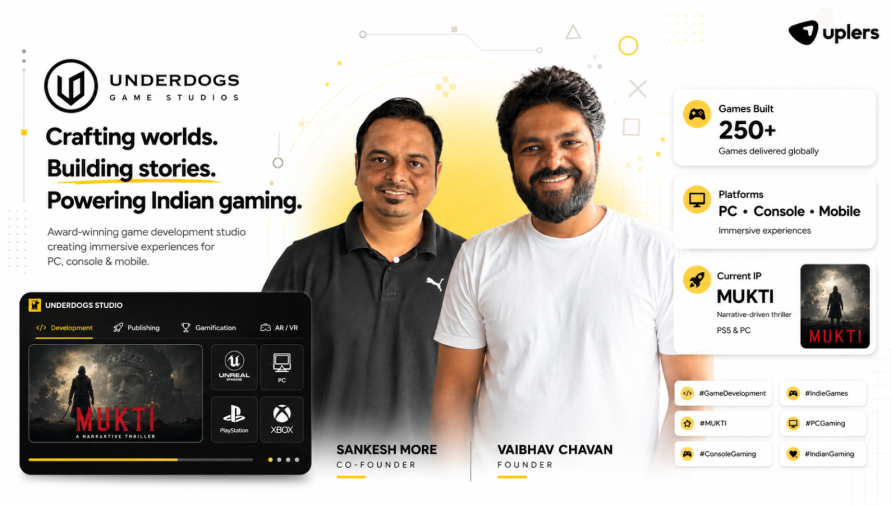 How Vaibhav Chavan built underDOGS on fourteen years of making other people’s games