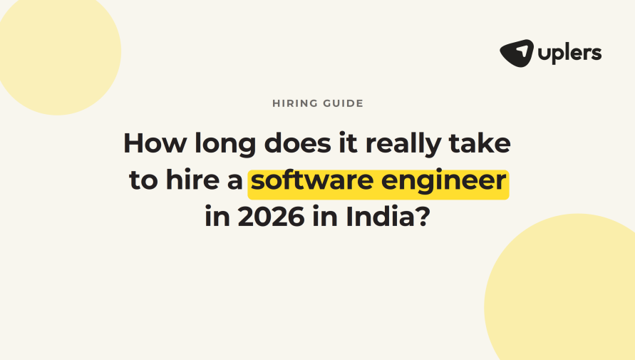 How long does it really take to hire a software engineer in 2026 in India?