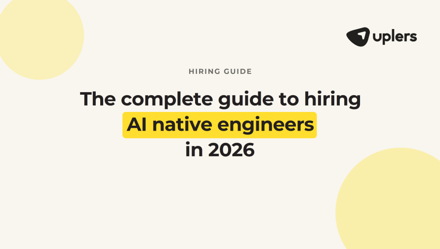 The complete guide to hiring AI native engineers in 2026