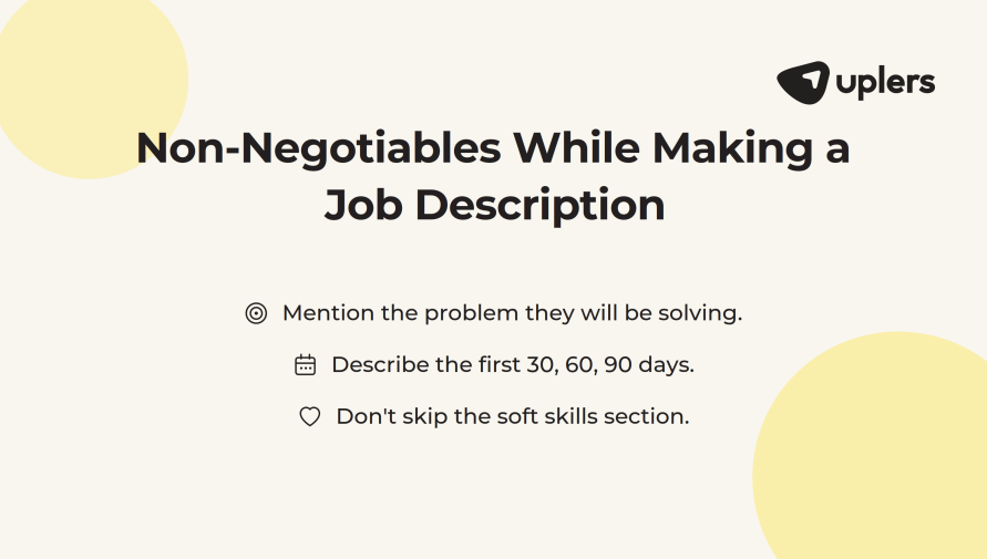 A founder’s guide to writing Job Descriptions