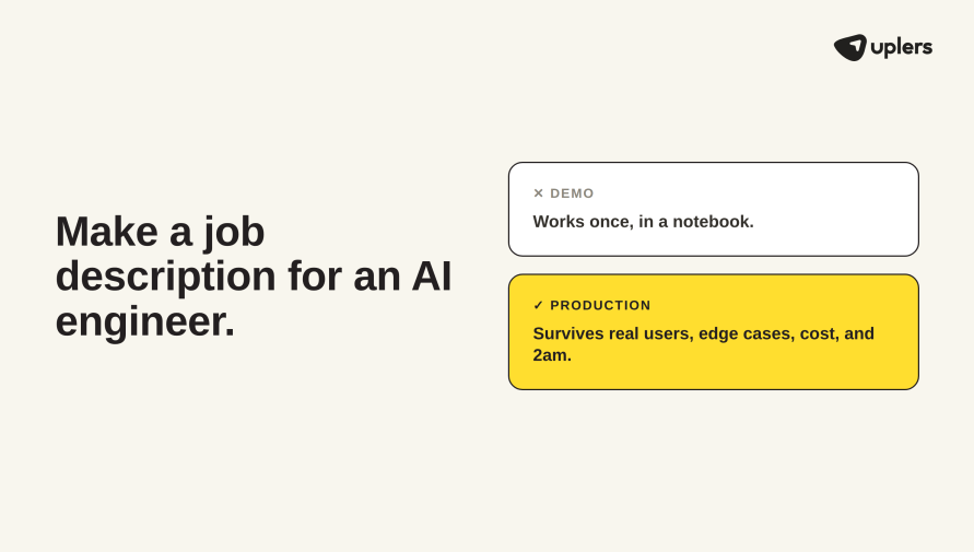 How to write a Job Description for an AI engineer