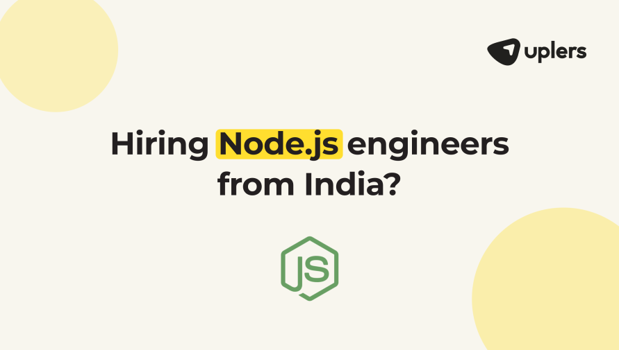 Best platforms to hire Node.js engineers from India
