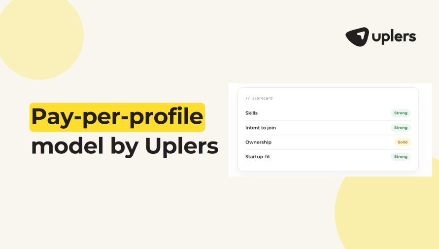 Why did Uplers build Curated Sourcing for Indian Startups?