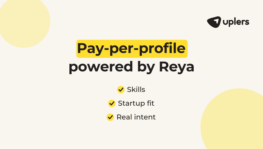 How does Uplers’ AI agent power our pay-per-profile model?