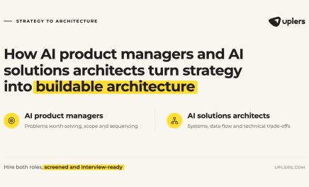 How AI Product Managers and AI Solutions Architects Turn Strategy Into Buildable Architecture