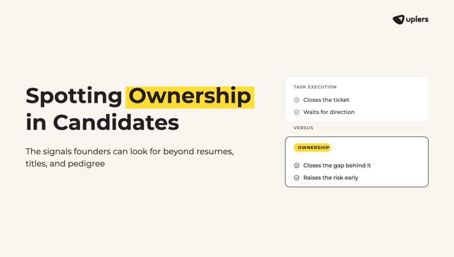 What Ownership in a Startup Really Looks Like