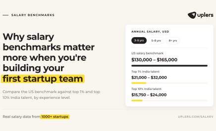 Why Salary Benchmarks Matter More When You’re Building Your First Startup Team